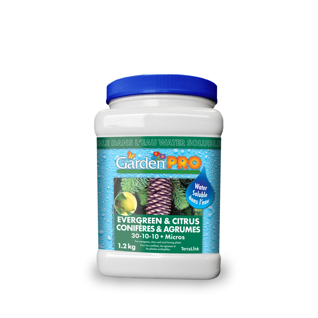 water soluble fertilizer for acid loving plants Evergreen & Citrus 30-10-10 Water Soluble – TerraLink