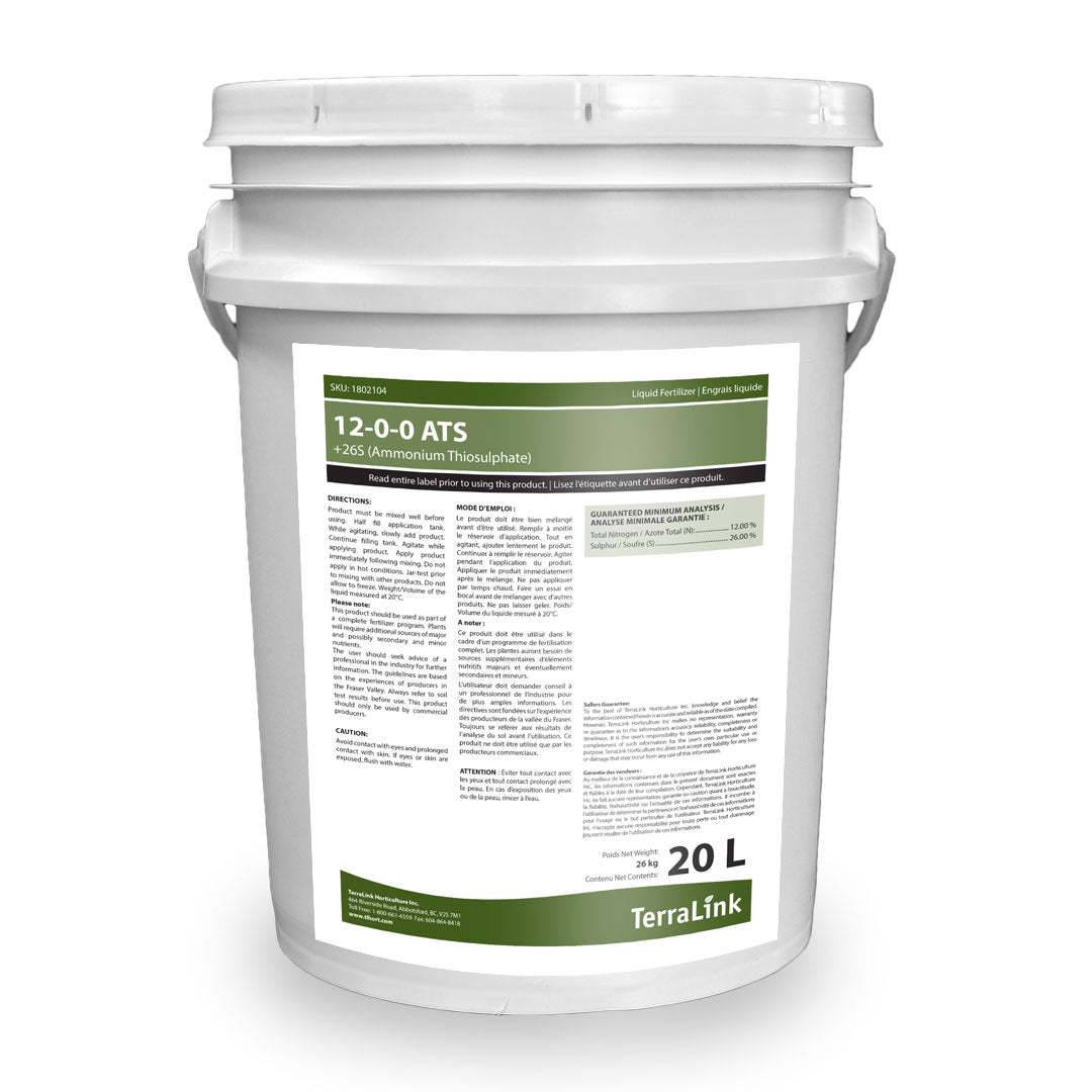 ATS 12-0-0+26S Ammonium Thiosulphate