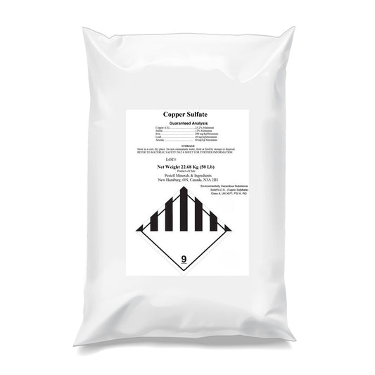 Copper Sulphate 25% Cu Fine Grade