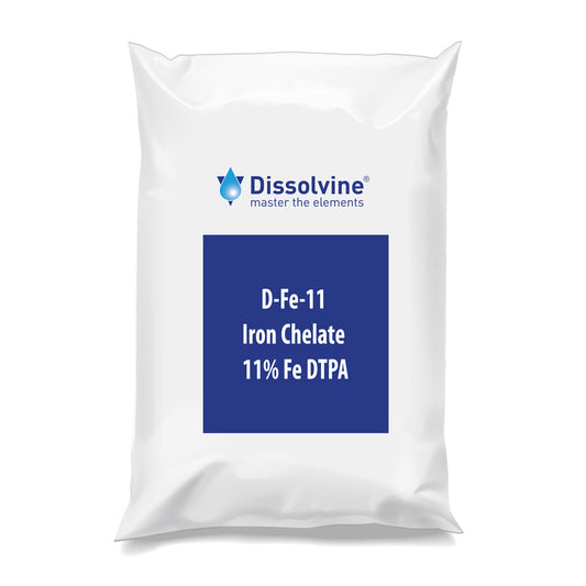 Dissolvine D-Fe-11 Iron 11% Fe DTPA
