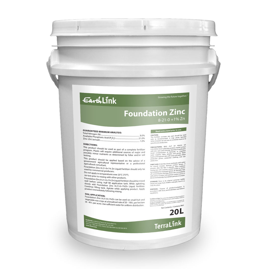 Foundation Zinc 8-21-0 +1% Zn
