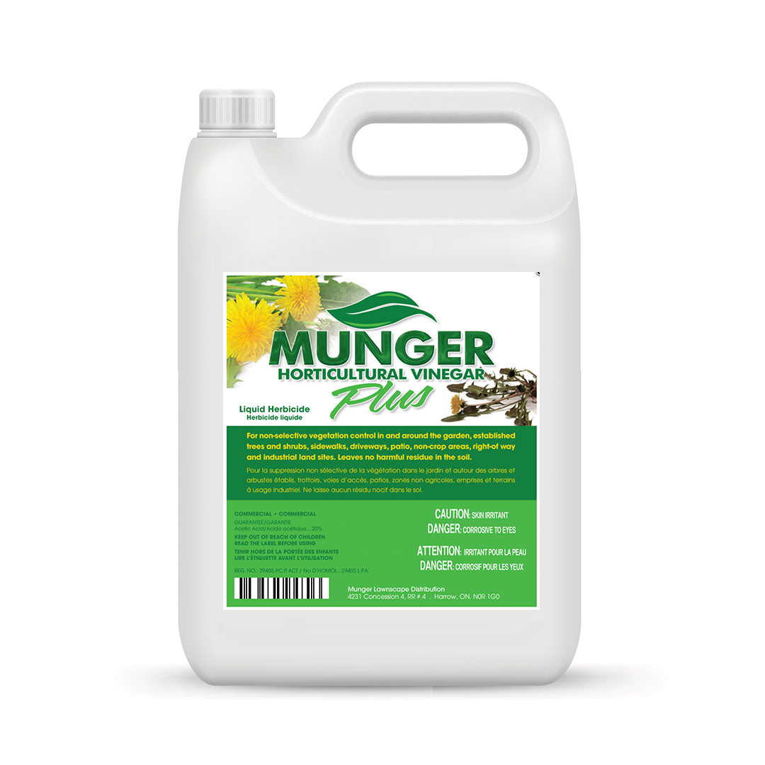 vinegar as herbicide Munger Horticultural Vinegar Plus – TerraLink