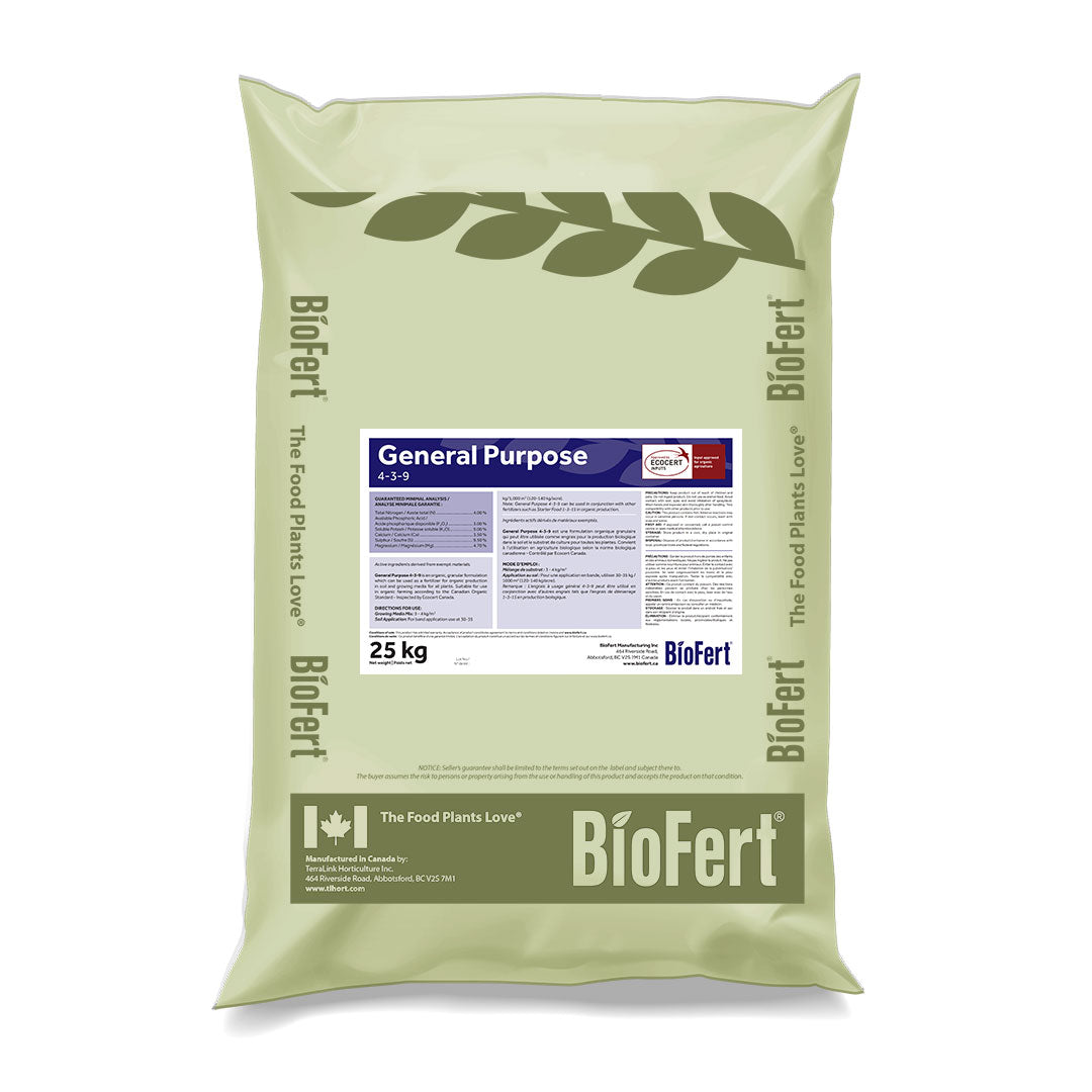general purpose fertilizer for plants General Purpose 4-3-9 – TerraLink
