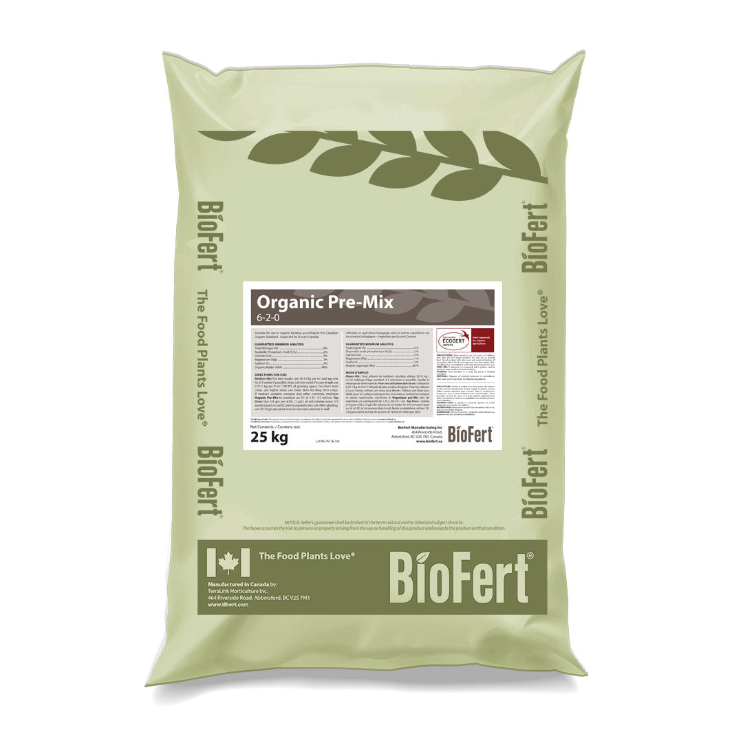 Premix Label Organic Plant Nutrition – TerraLink