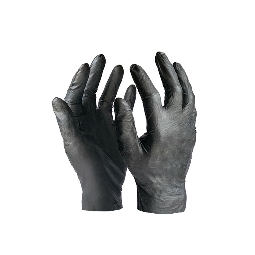 Disposable Nitrile Gloves, black