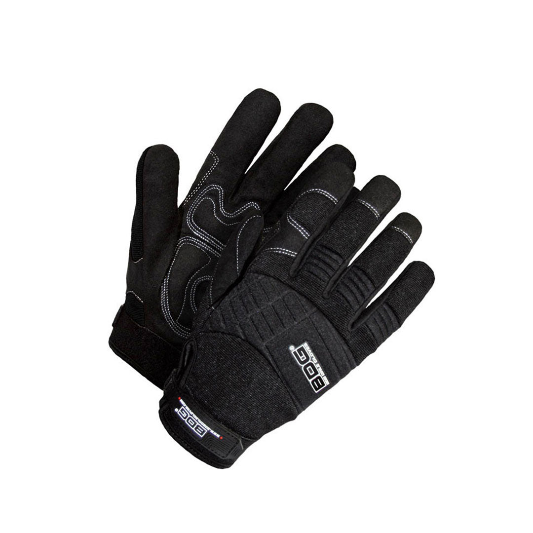 Synthetic Leather Mechanics Glove with Padded Palm