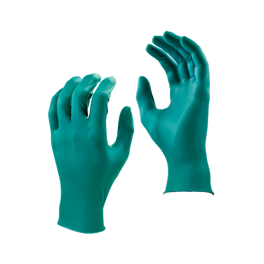 Disposable Nitrile Gloves, teal