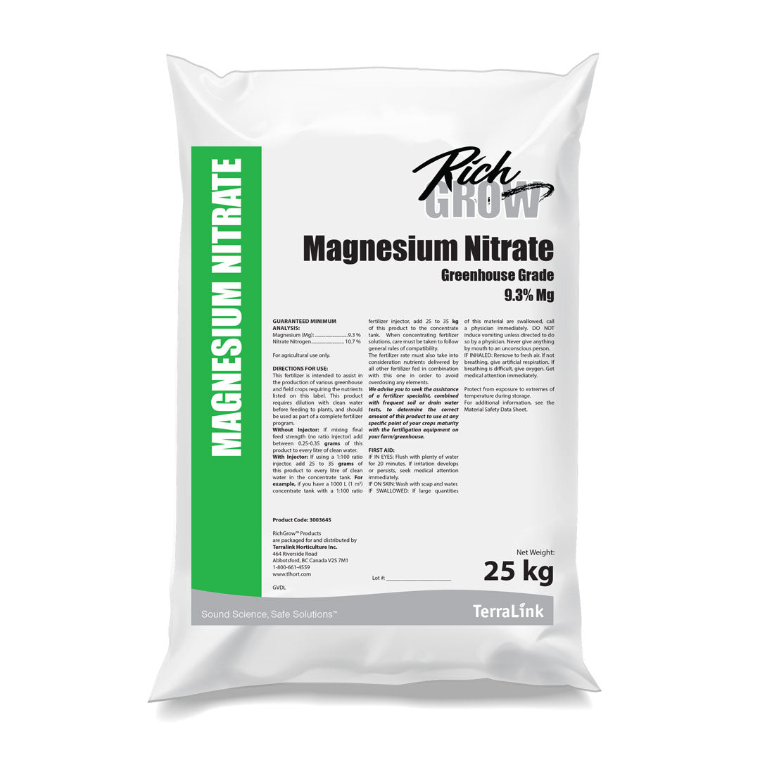 Magnesium Nitrate 10.7-0-0 +9.3Mg